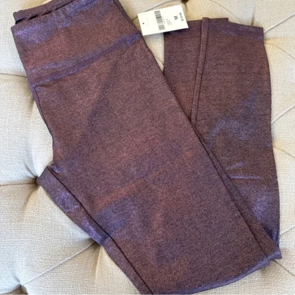 Forever 21 purple shimmer leggings! Brand New! Multiple sizes!